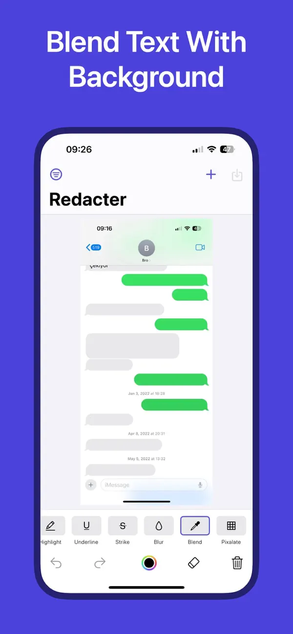 Screenshot #3 pour Redacter - Redact Screenshot