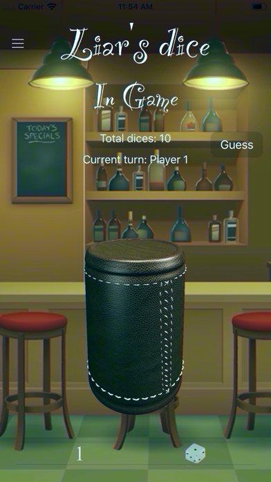 Screenshot #2 pour Liar's Dice