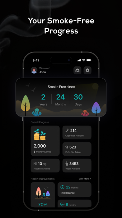 Quit Vaping & Smoking - NoPuff Screenshot