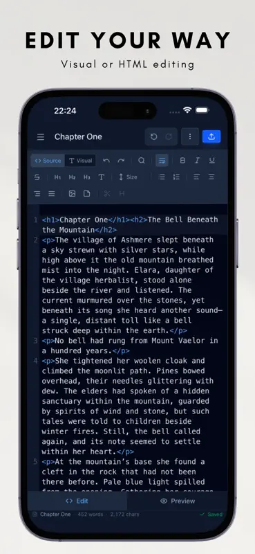 EpubCraft: EPUB Editor & OCR screenshot 4 of 5