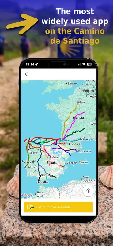 Buen Camino de Santiago App screenshot 1 of 9