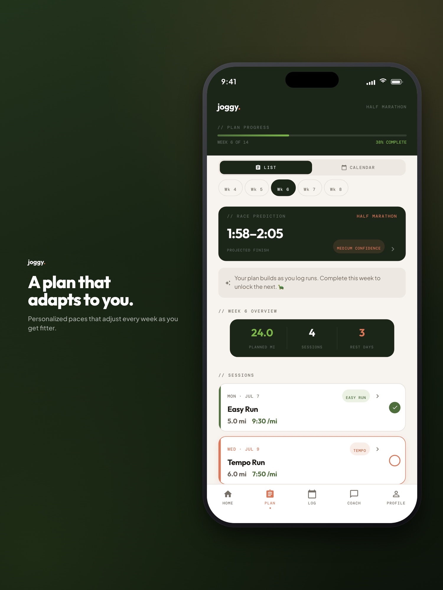 Joggy: Coach for Hobby Joggers screenshot 9
