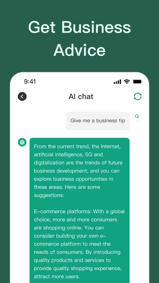 #6. AI Chatbot Assistant - AI Bot (iOS) Podle: 石云 林