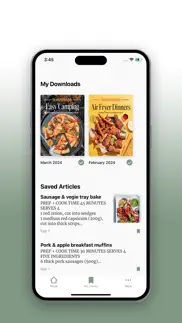 women's weekly cookbooks iphone screenshot 2