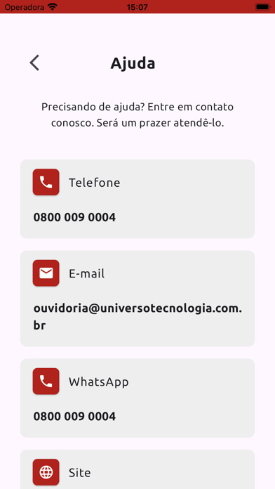 Universo Internet Screenshot