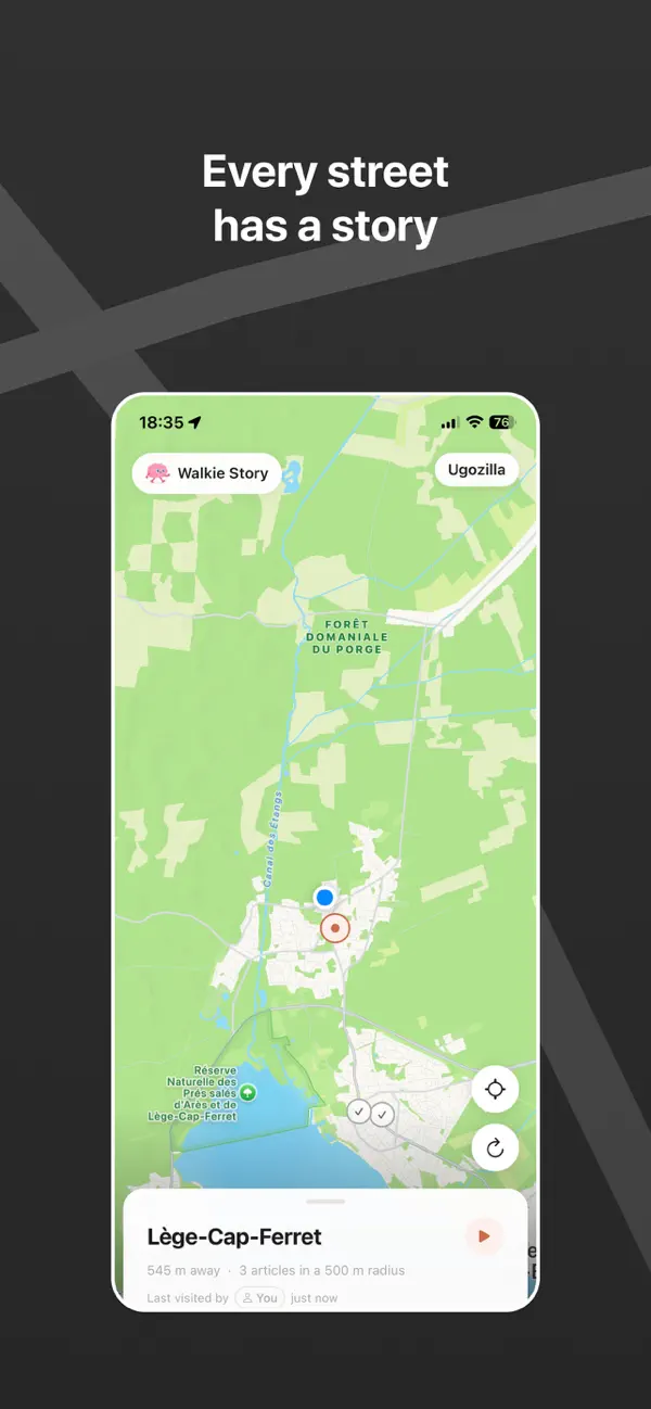 Screenshot #1 pour Walkie Story