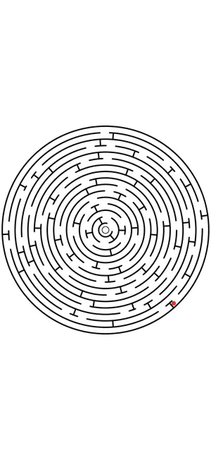 Circle Maze: Endless Labyrinth screenshot 1