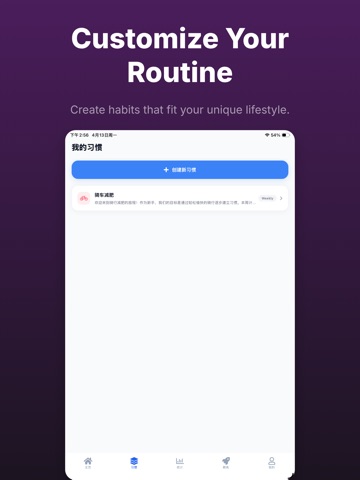 Habit Wise - AI Habit Tracker iPad screenshot