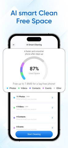 Swipe Clean : AI Photo Cleanup Screenshot 1 of 6