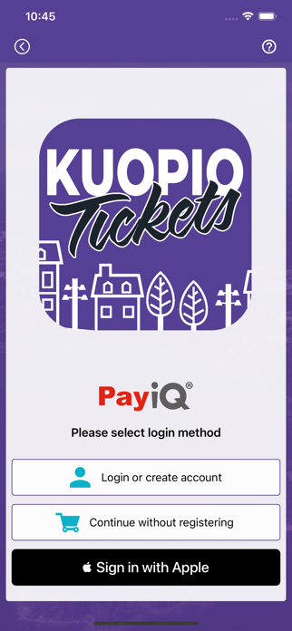 Kuopio Tickets Screenshot 1 of 5