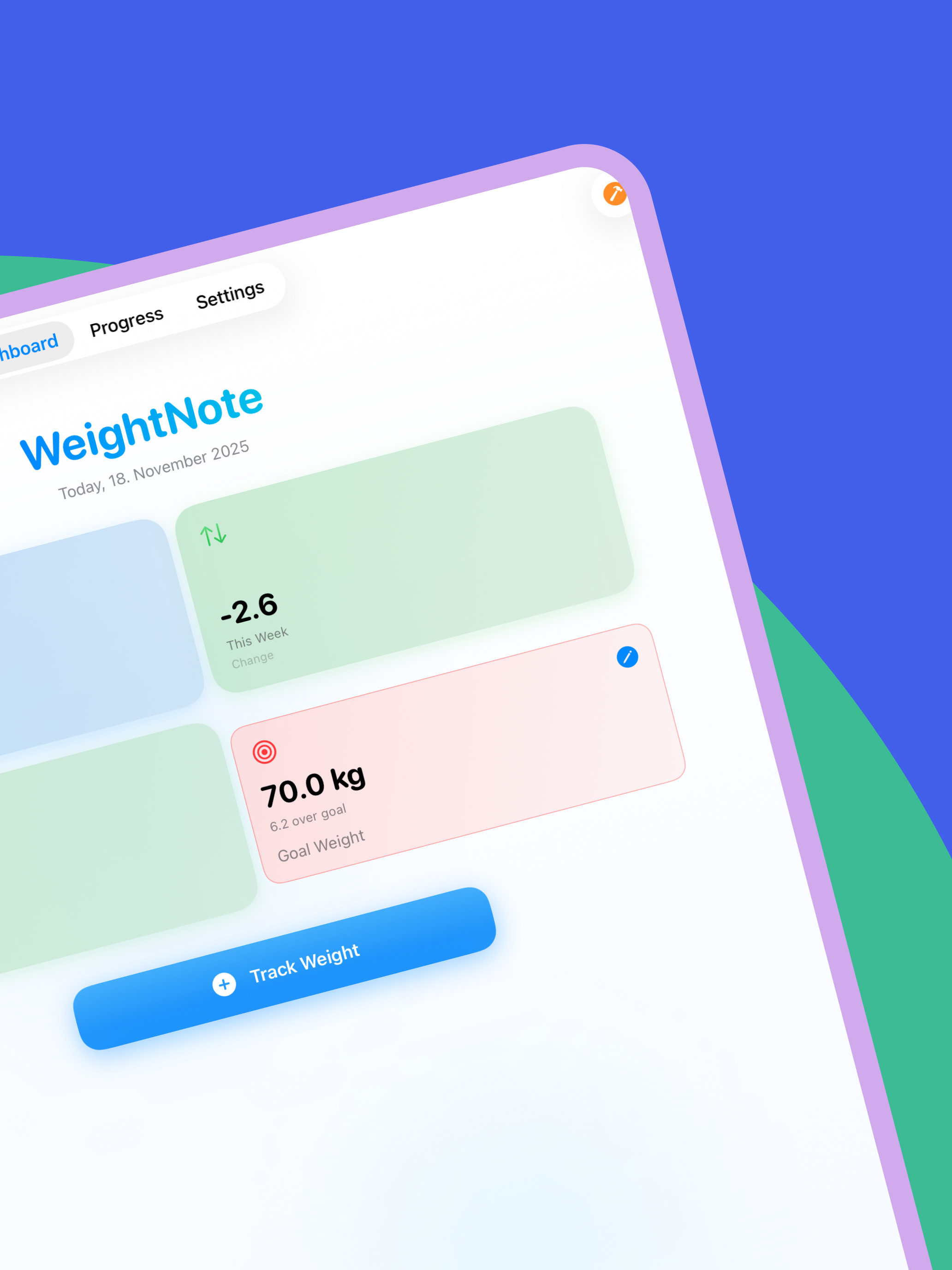 BMI calculator: Weightnote