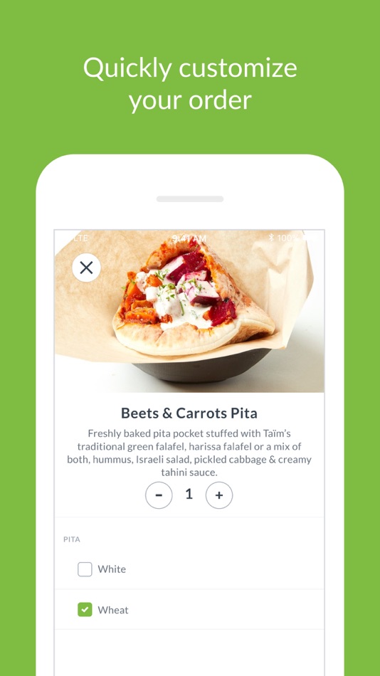 #2. taim (iOS) 由: Taim Restaurant Holdings LLC