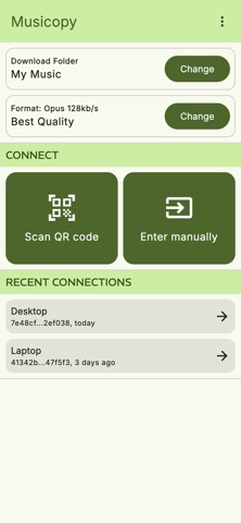 Musicopy: Music File Transfer screenshot