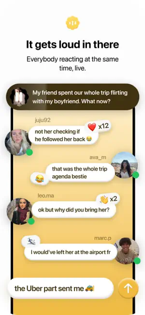 Yap: Share Stories, React Live screenshot 2