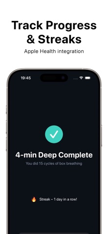 Box Breathing – Calm ADHD Mind iPhone screenshot