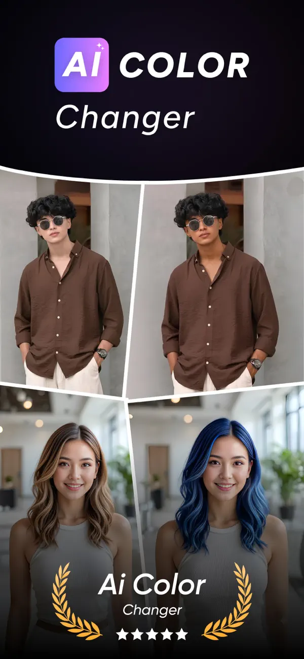 Screenshot #1 pour AI Color Changer : AI Recolor