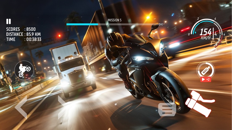 Traffic Bike: Driving City 3D screenshot-5