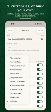 点钞计数器 现金收银台计算 screenshot