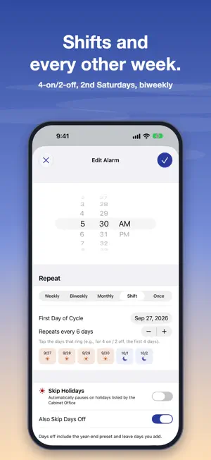 Japan Holiday Alarm Clock screenshot 2