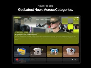 Brink: Podcast Player iPad screenshot 3