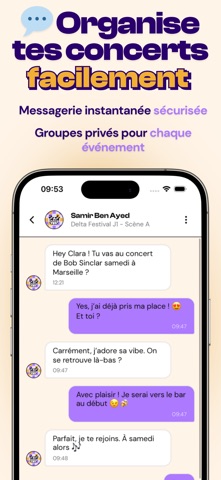 LiveMate - Covoiturage concert screenshot