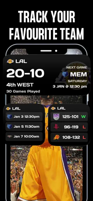 BoxScore: Basketball Widgets screenshot 3