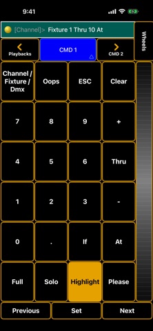 Konsol Remote – Lighting Desk screenshot 3