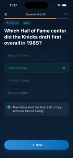 Knicks Trivia screenshot 4