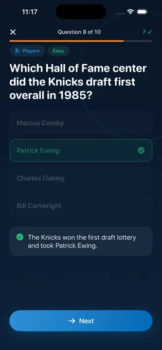 Knicks Trivia screenshot 4