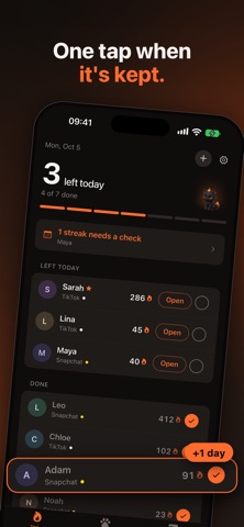 StreakAura - Social Streaks screenshot 2
