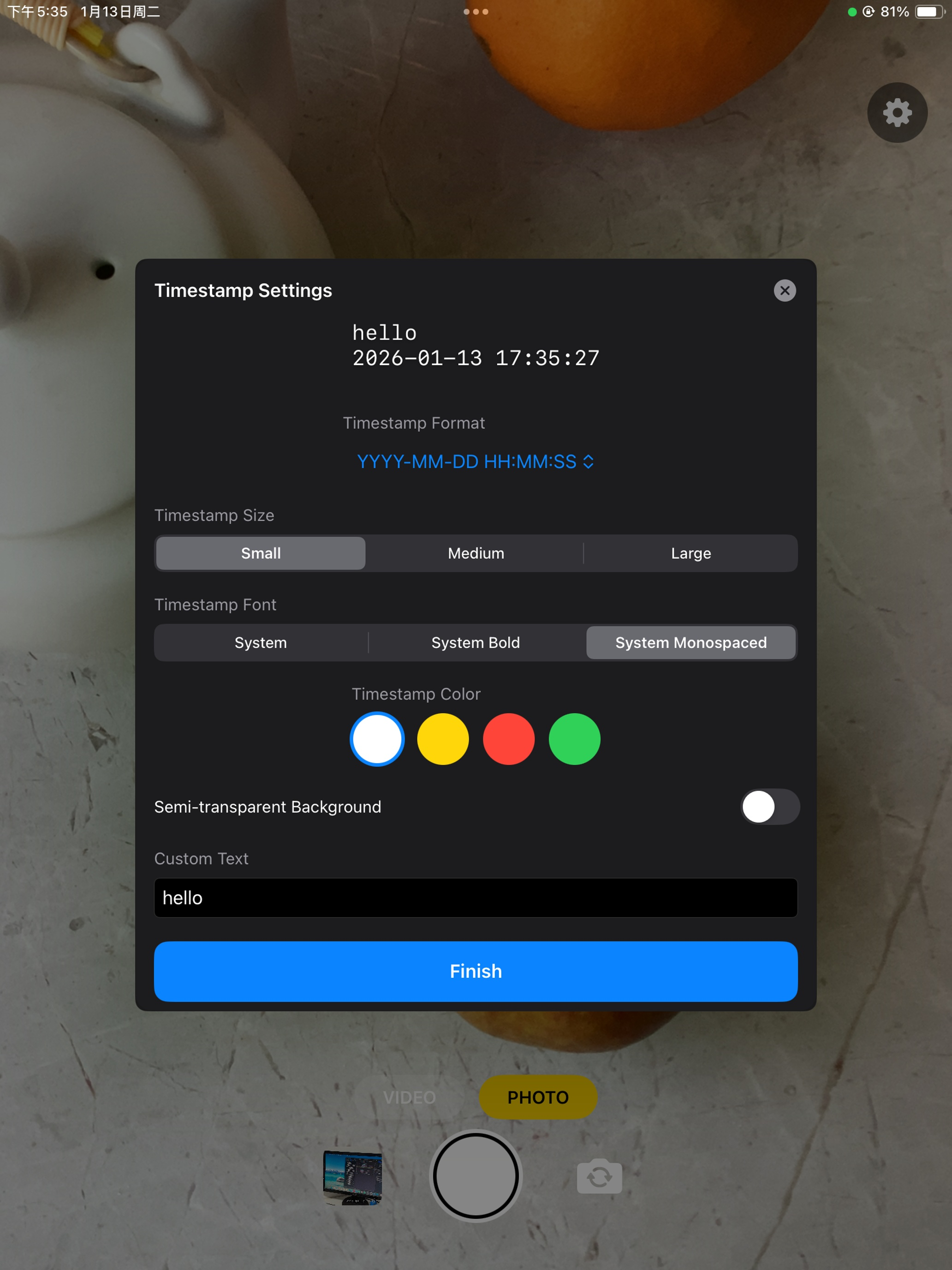 Timetag Camera screenshot 6