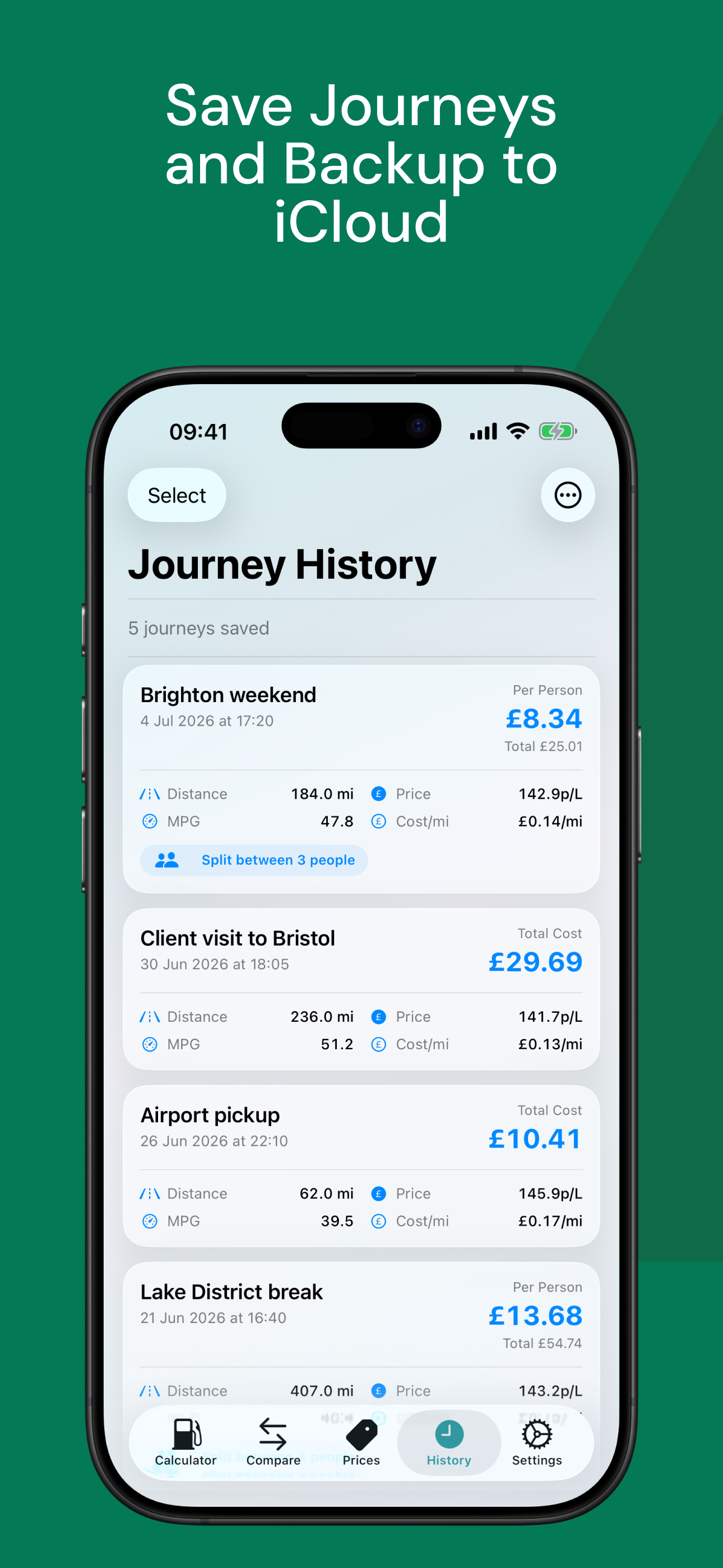 TripCost screenshot 5