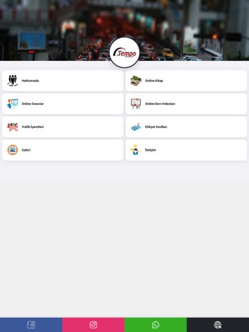Es Tempo Sürücü Kursu iPad screenshot