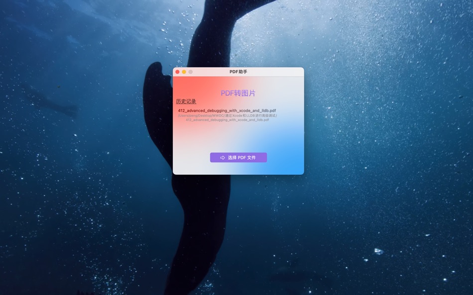 #1. PFD助手 (macOS) 由: 少敏 何