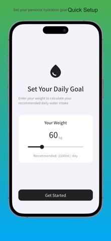 AquaLog – Water Tracker Screenshot 4 of 5