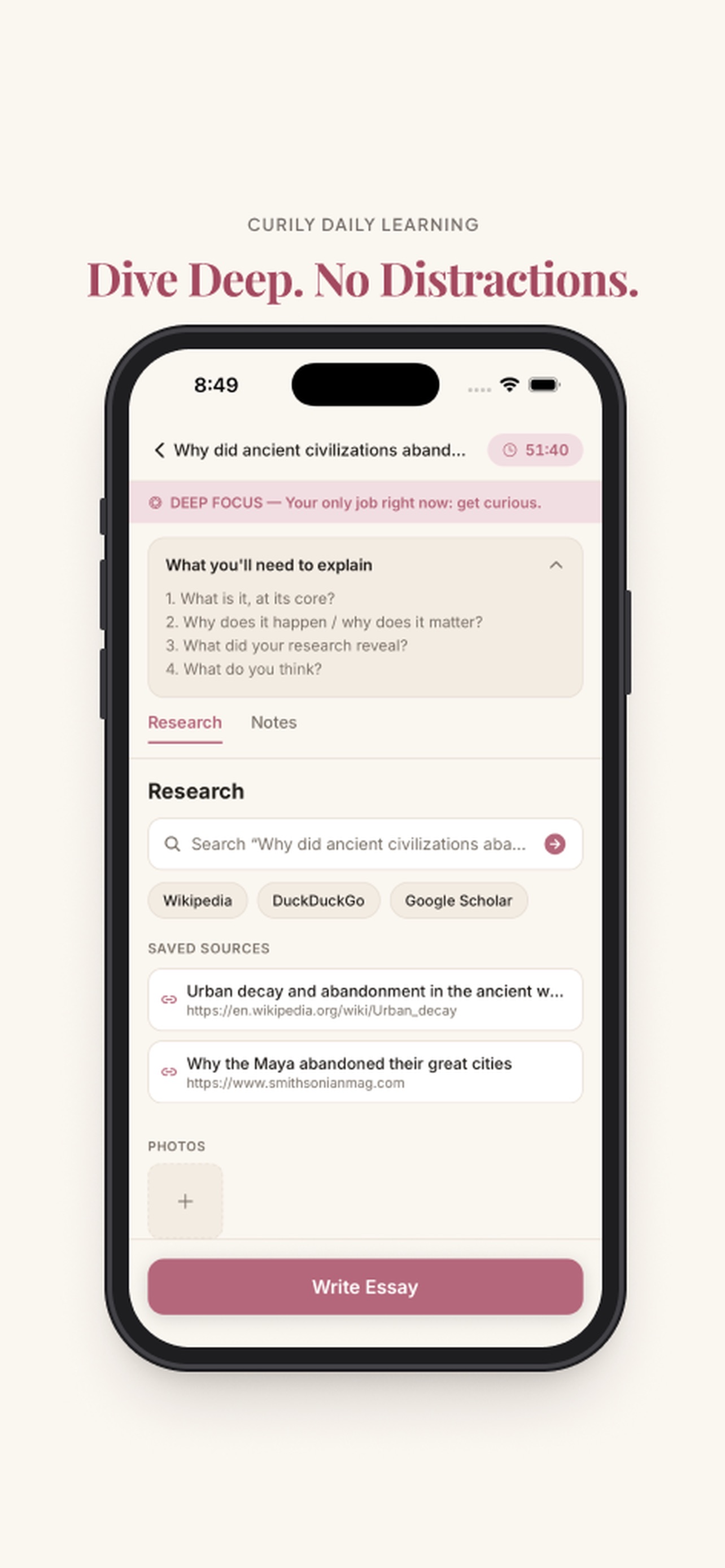 Screenshot 2 of Curily - Brain Dates