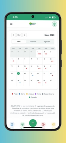 Deuda Cero App Screenshot 10 of 10