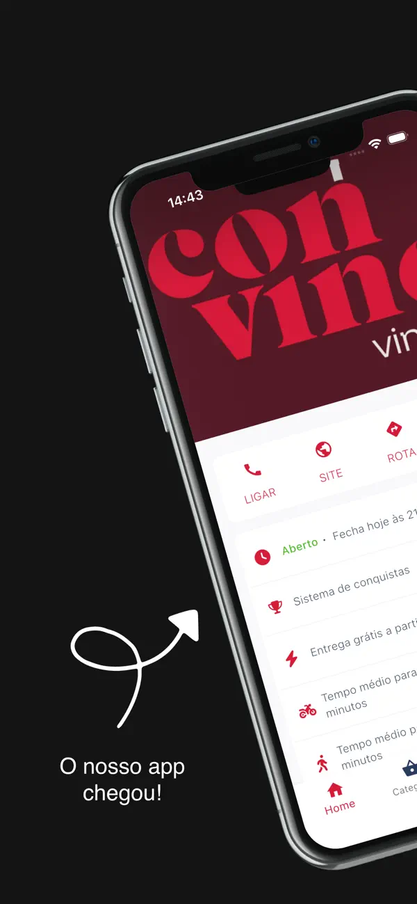 Screenshot #1 pour convino vinhos