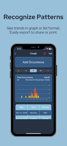 Symptom Recall Screenshot 2 of 3