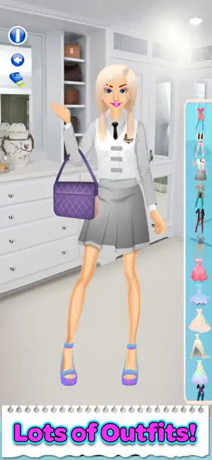 Back To School: Makeup Games screenshot 4