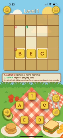 Word Clue - Crossword Game iPhone screenshot