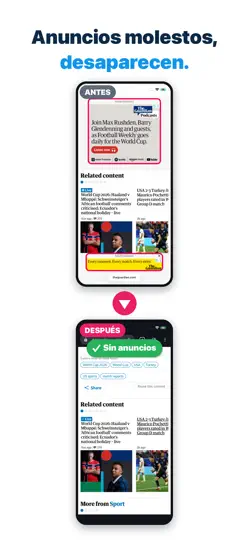 Captura de pantalla de Ad Blocker Pro: Safari & DNS en iPhone 4