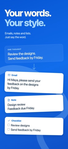 utter - Dictation, Voice Notes Screenshot 7 of 10