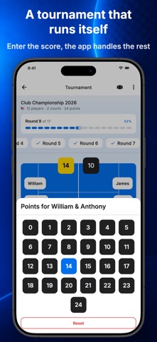 Americano Padel Manager Screenshot 6 of 8
