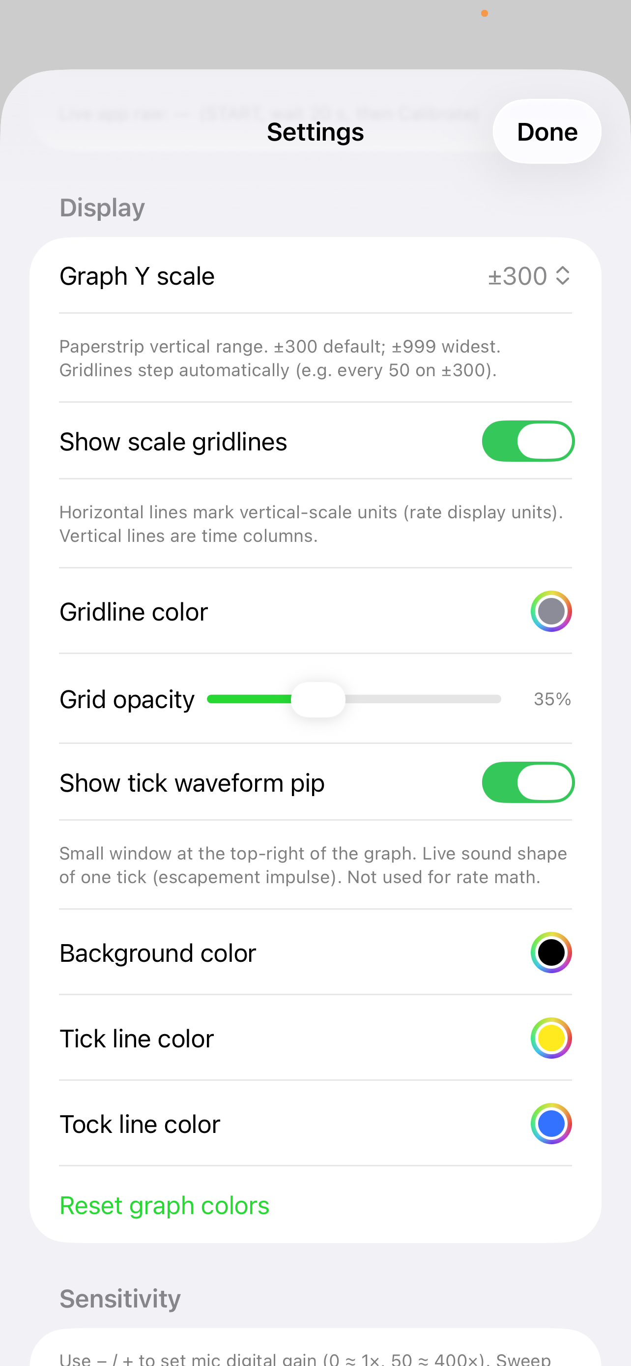 Timegrapher Advanced screenshot 4
