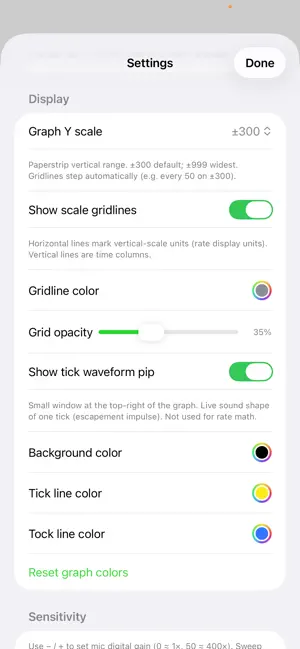 Timegrapher Advanced screenshot 4