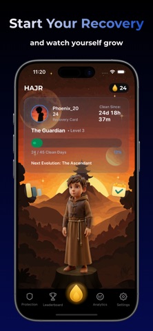 Hajr: Recovery & Protection screenshot