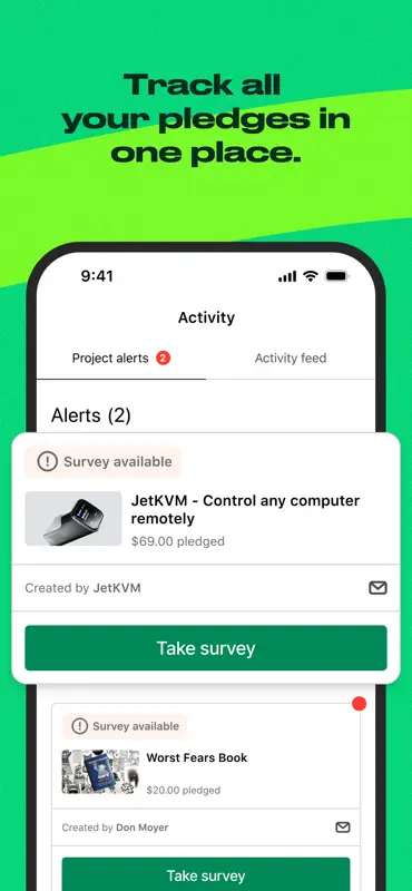 Kickstarter: Projects You Love screenshot 5 of 10