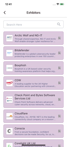 Security Conference 2025 iPhone screenshot