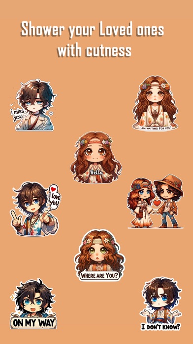 Mimi and Shea, Love Sticker Screenshot